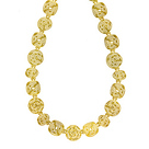 14kt Yellow Gold, fine jewelry, necklace, flat links, Lee Richards, Fine Jewelry, local, Pt. Pleasant, NJ,