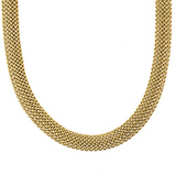 18kt yellow, mesh, gold necklace, local - Lee Richards Fine Jewelry, Pt. Pleasant, NJ,