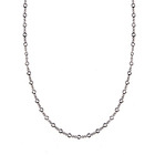 White gold diamond necklace, local jeweler, Monmouth County, NJ, Lee Richards Fine Jewelry,