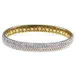 Yellow Gold, bracelet, bangle, diamonds, two-tone, fine jewelry, Herco Jewelers, local jewelers in NJ,