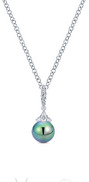 Diamond necklace, white gold, pearl, Lee Richards Fine Jewelry, Pt. Pleasant, NJ, local, Monmouth, Ocean County