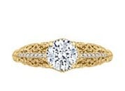 Engagement Ring, Carizza. Buy at Lee Richards Fine Jewelers, Pt. Pleasant, NJ; Ocean, Monmouth County, NJ